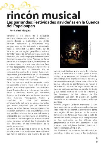 Artículo para la revista digital MUROS